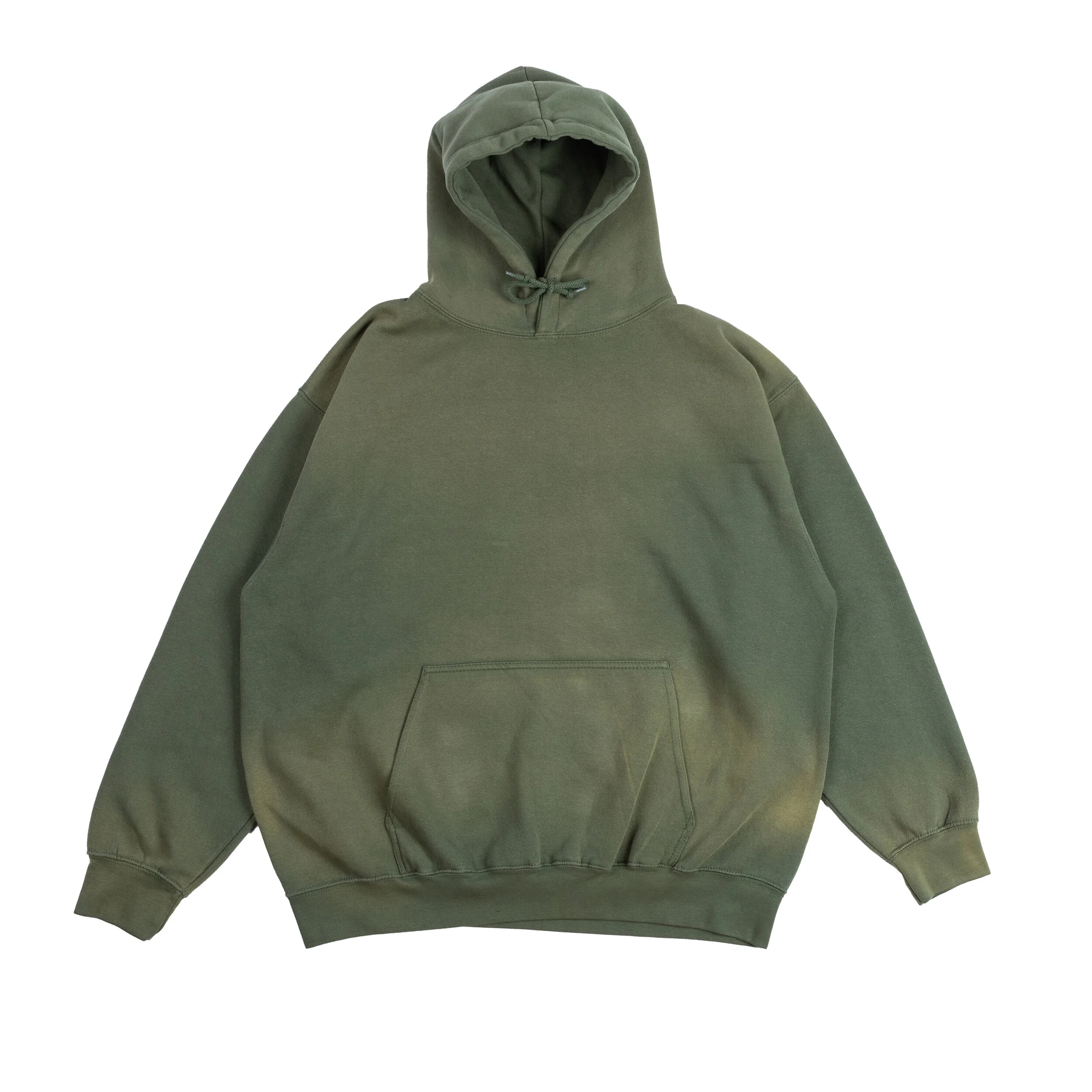 Olive colored top hoodie